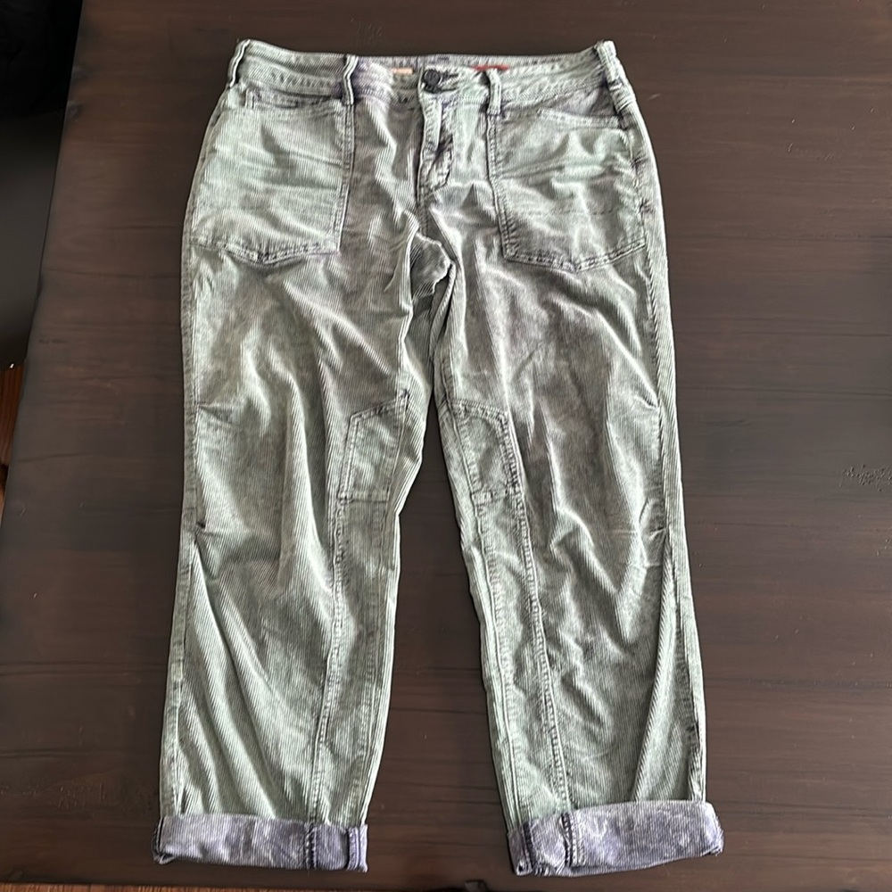 Anthropologie corduroy pants size 30